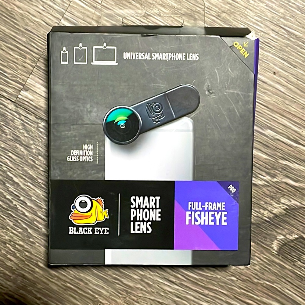 Full-Frame Fisheye Smart Phone Lens